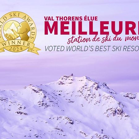 Dernier Etage Avec Vue Sur Les Montagnes Emplacement Exceptionnel Au Coeur De Val Thorens Ski Aux Pieds Prestations Incluses Exterior photo