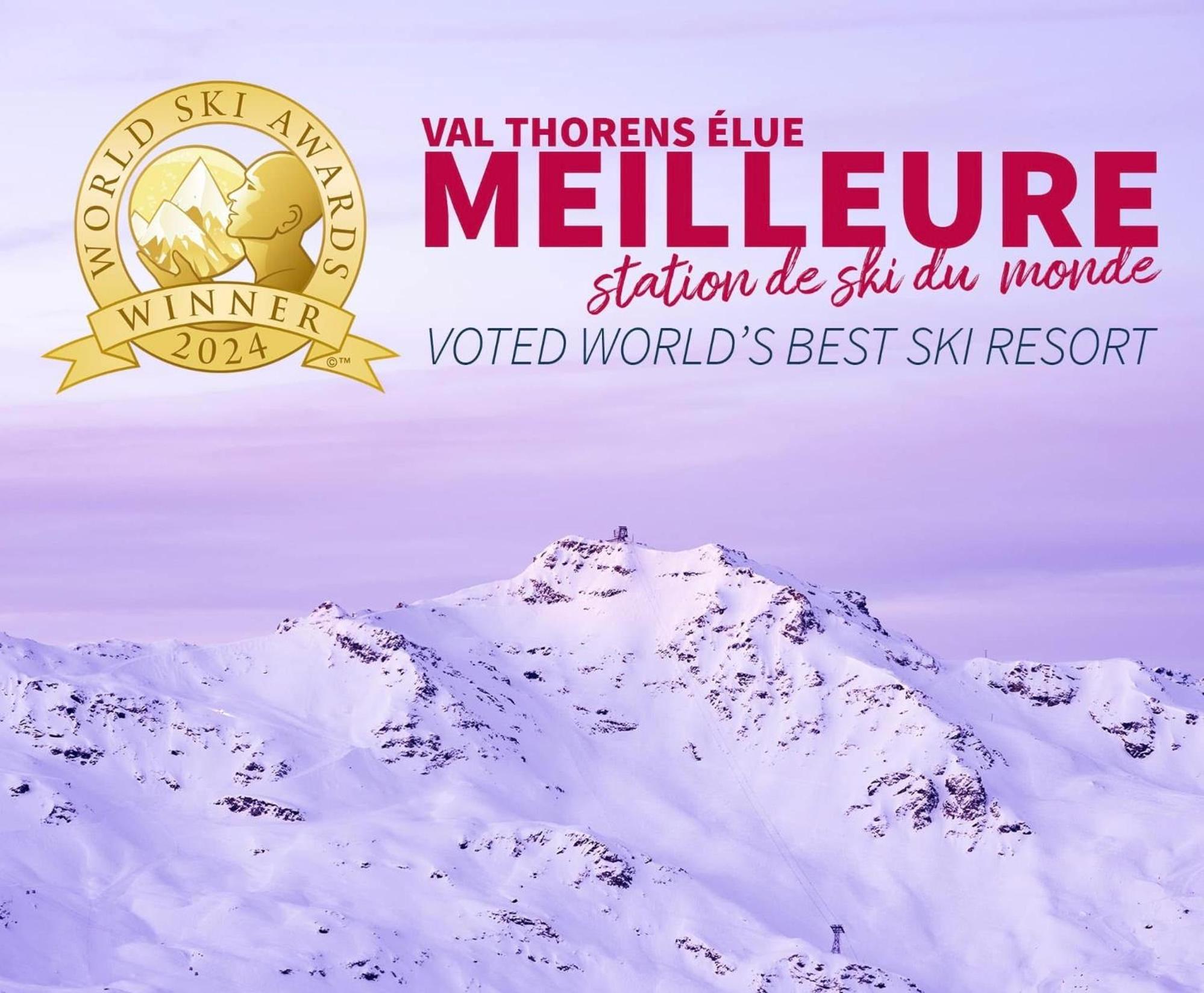 Dernier Etage Avec Vue Sur Les Montagnes Emplacement Exceptionnel Au Coeur De Val Thorens Ski Aux Pieds Prestations Incluses Exterior photo