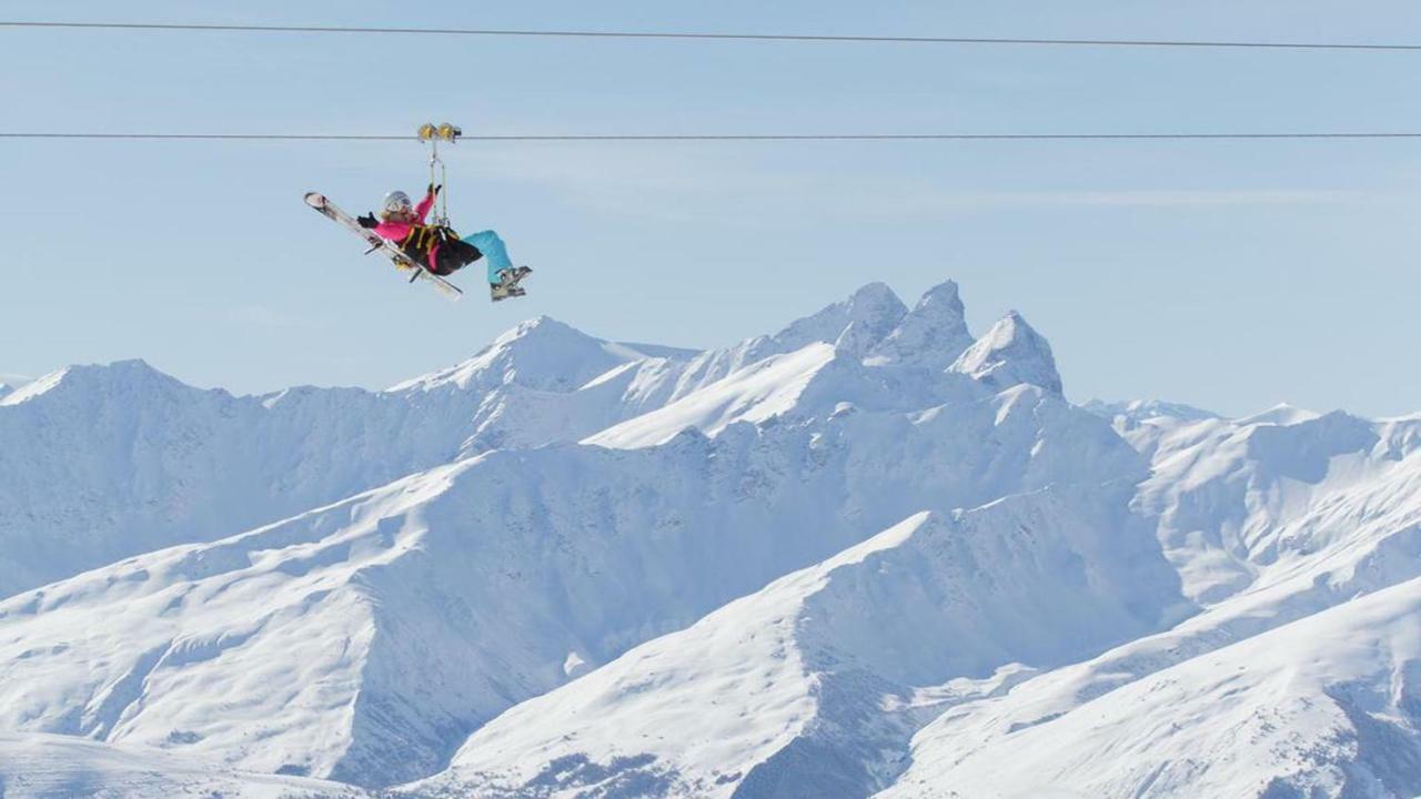Dernier Etage Avec Vue Sur Les Montagnes Emplacement Exceptionnel Au Coeur De Val Thorens Ski Aux Pieds Prestations Incluses Exterior photo