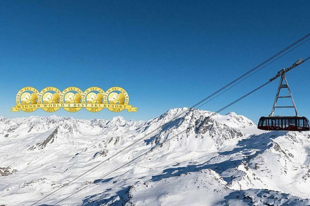 Dernier Etage Avec Vue Sur Les Montagnes Emplacement Exceptionnel Au Coeur De Val Thorens Ski Aux Pieds Prestations Incluses Exterior photo